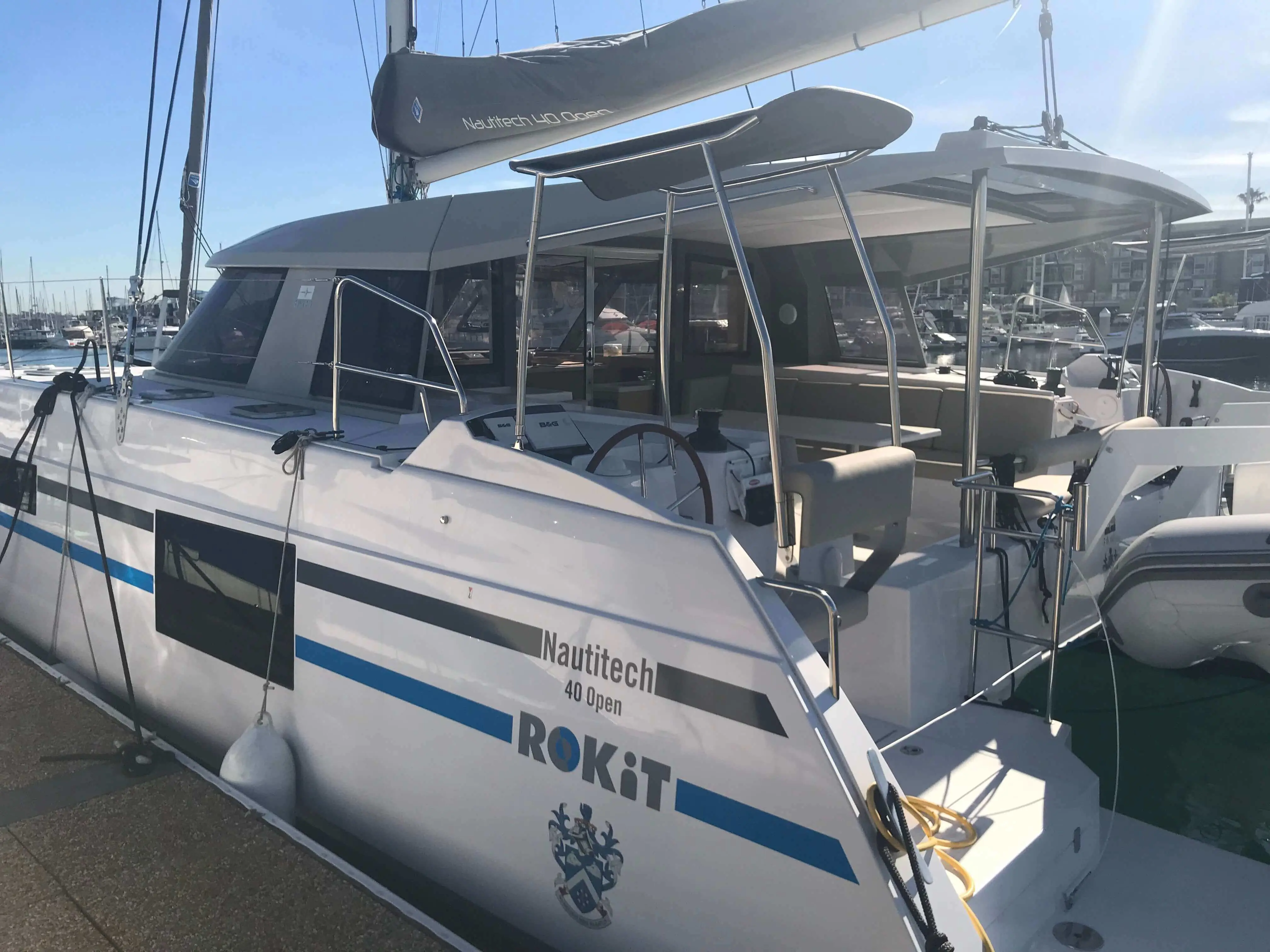 Used Sail Catamaran for Sale 2018 Nautitech 40 Open Boat Highlights Image Gallery