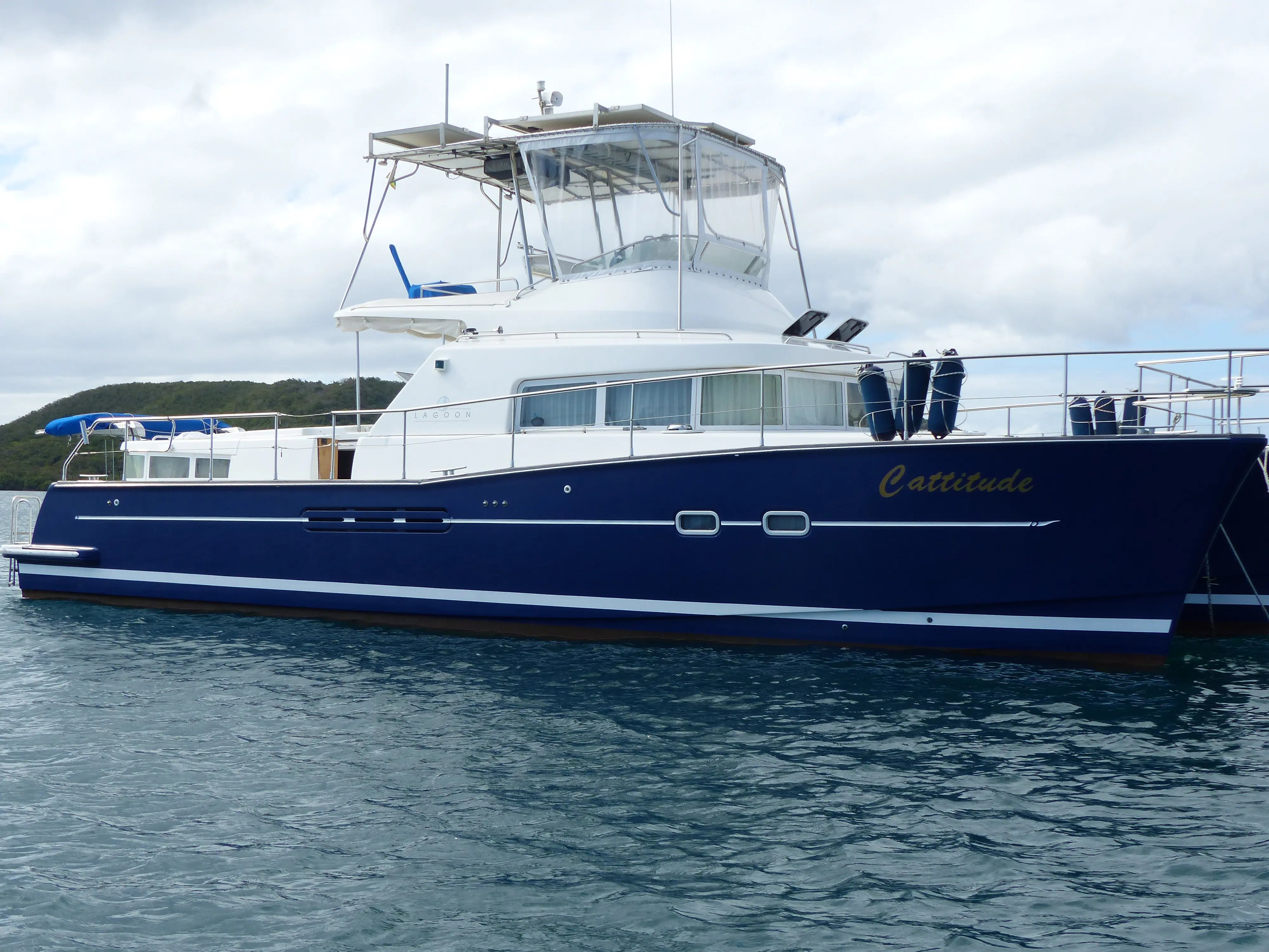 Used Power Catamaran for Sale 2003 Lagoon 43 Power  Boat Highlights Image Gallery