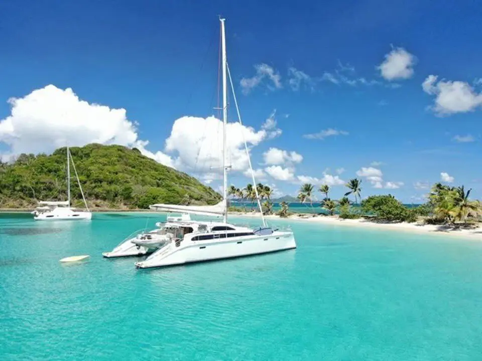 Used Sail Catamaran for Sale 2008 Perry 63 Prestige Motor Sailer Boat Highlights Image Gallery