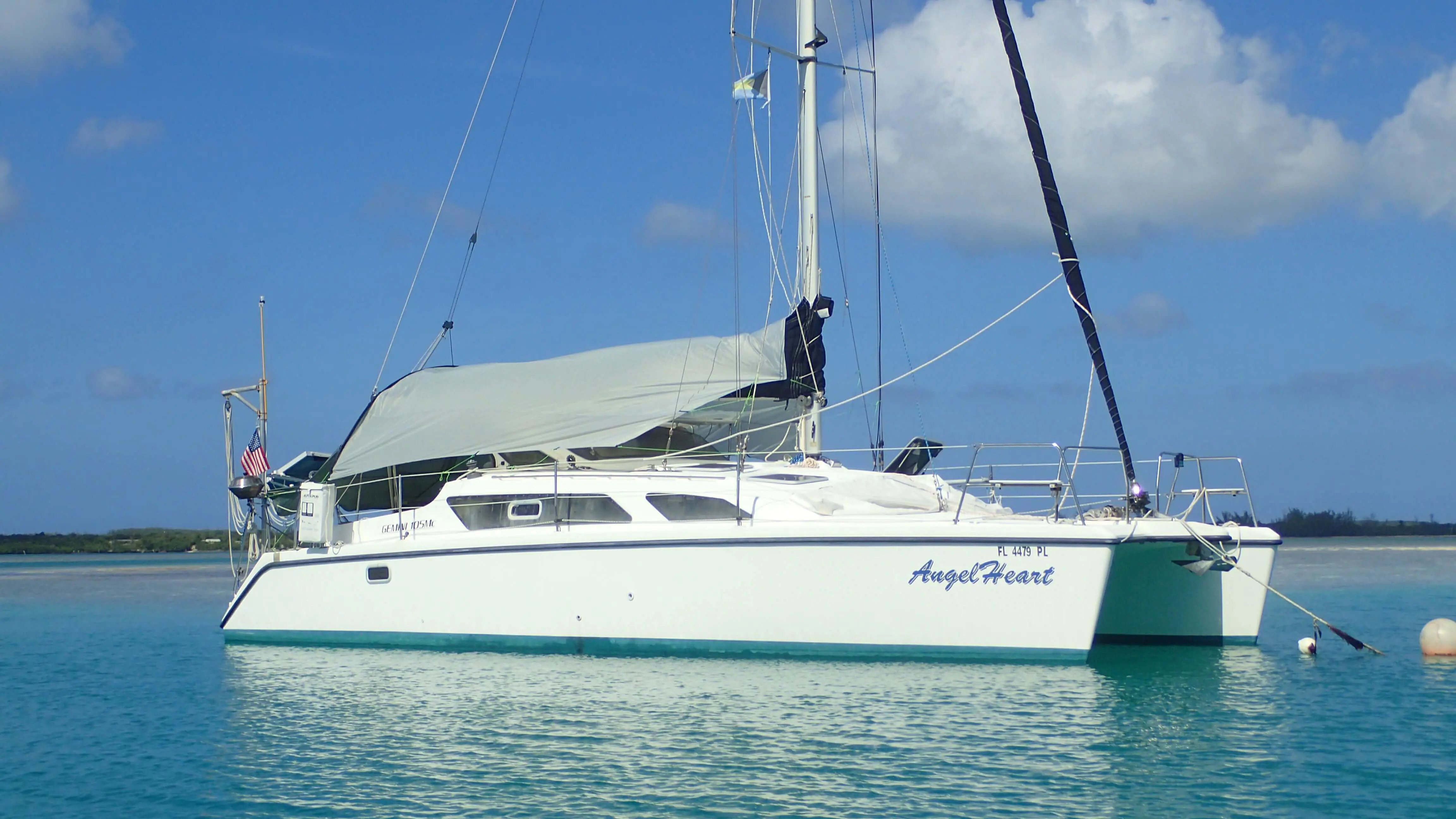 Used Sail Catamaran for Sale 2002 Gemini 105Mc Used Sail Catamaran for Sale 2002 Gemini 105Mc