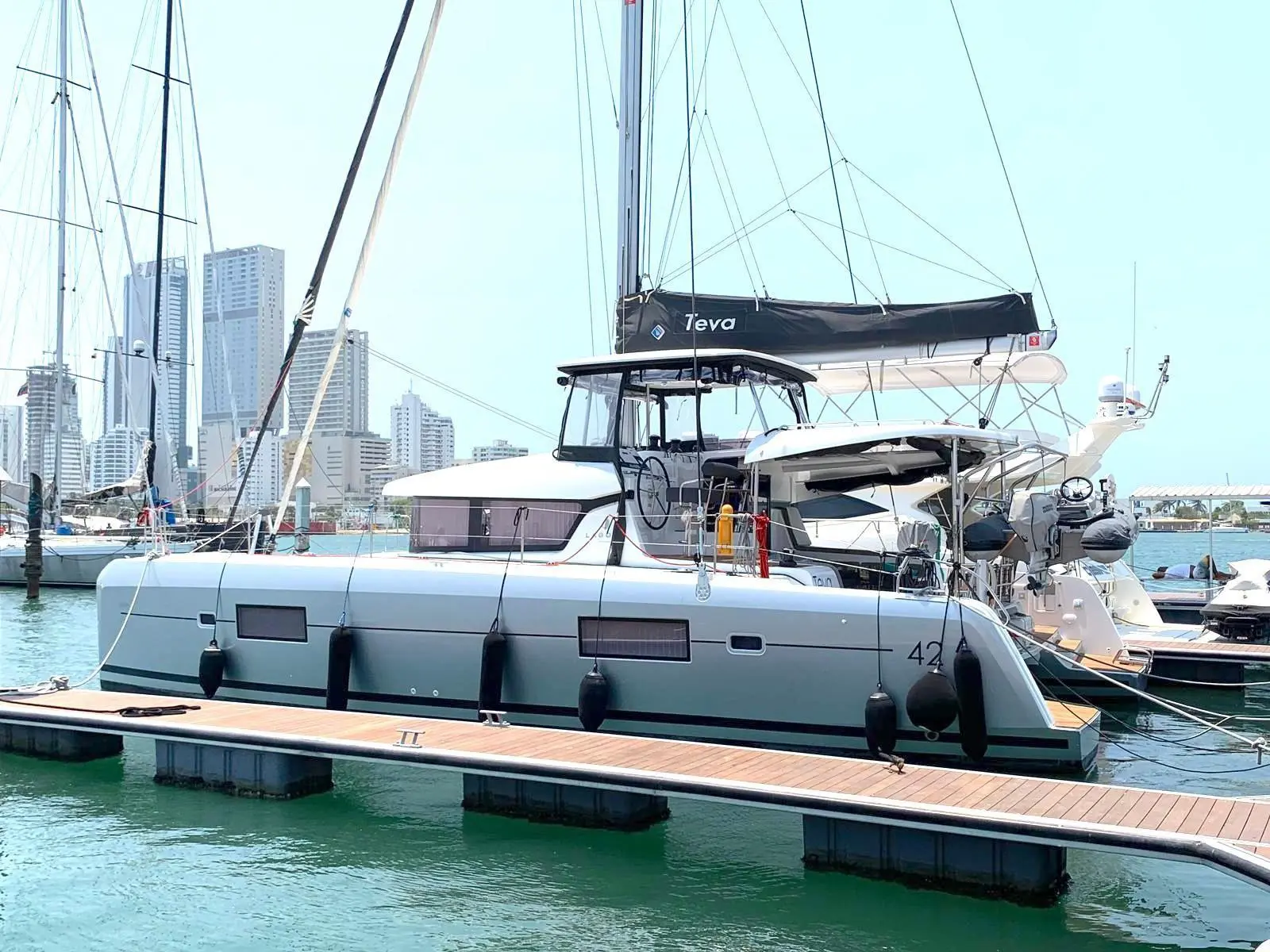 Used Sail Catamaran for Sale 2017 Lagoon 42 Used Sail Catamaran for Sale 2017 Lagoon 42