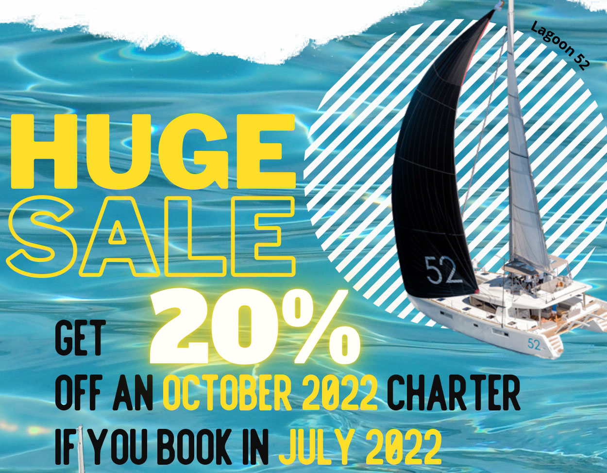 Special offer  20% off an October 2022 Charter