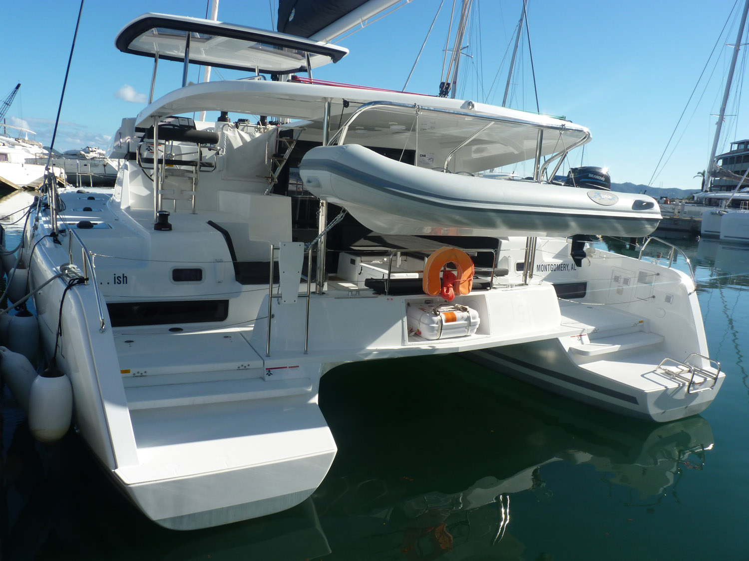 Blue Lagoon 42 Catamaran 3 Cabin Layout