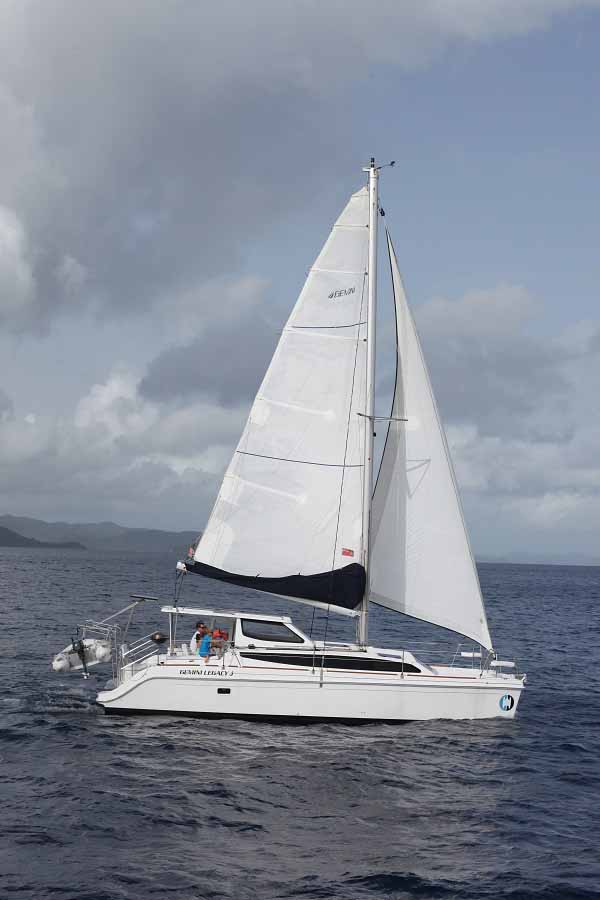 Haboob Gemini Legacy 35 Catamaran