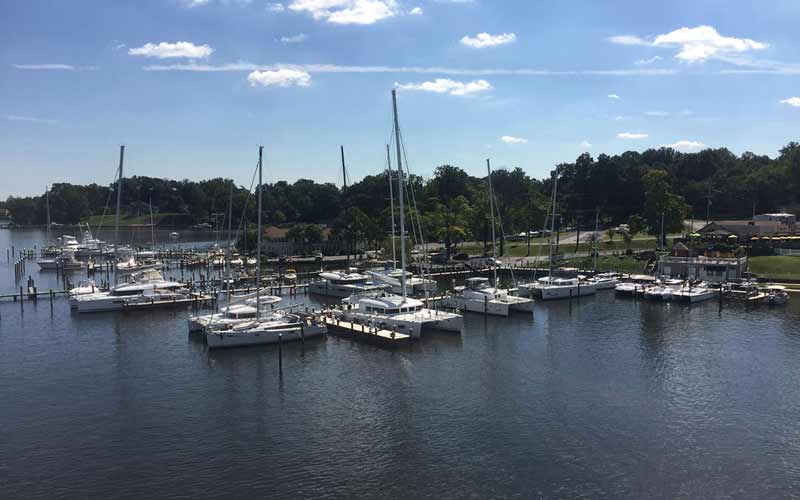 Catamaran sailing vacations Annapolis