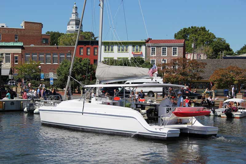 Catamaran sailing vacations Chesapeake Bay
