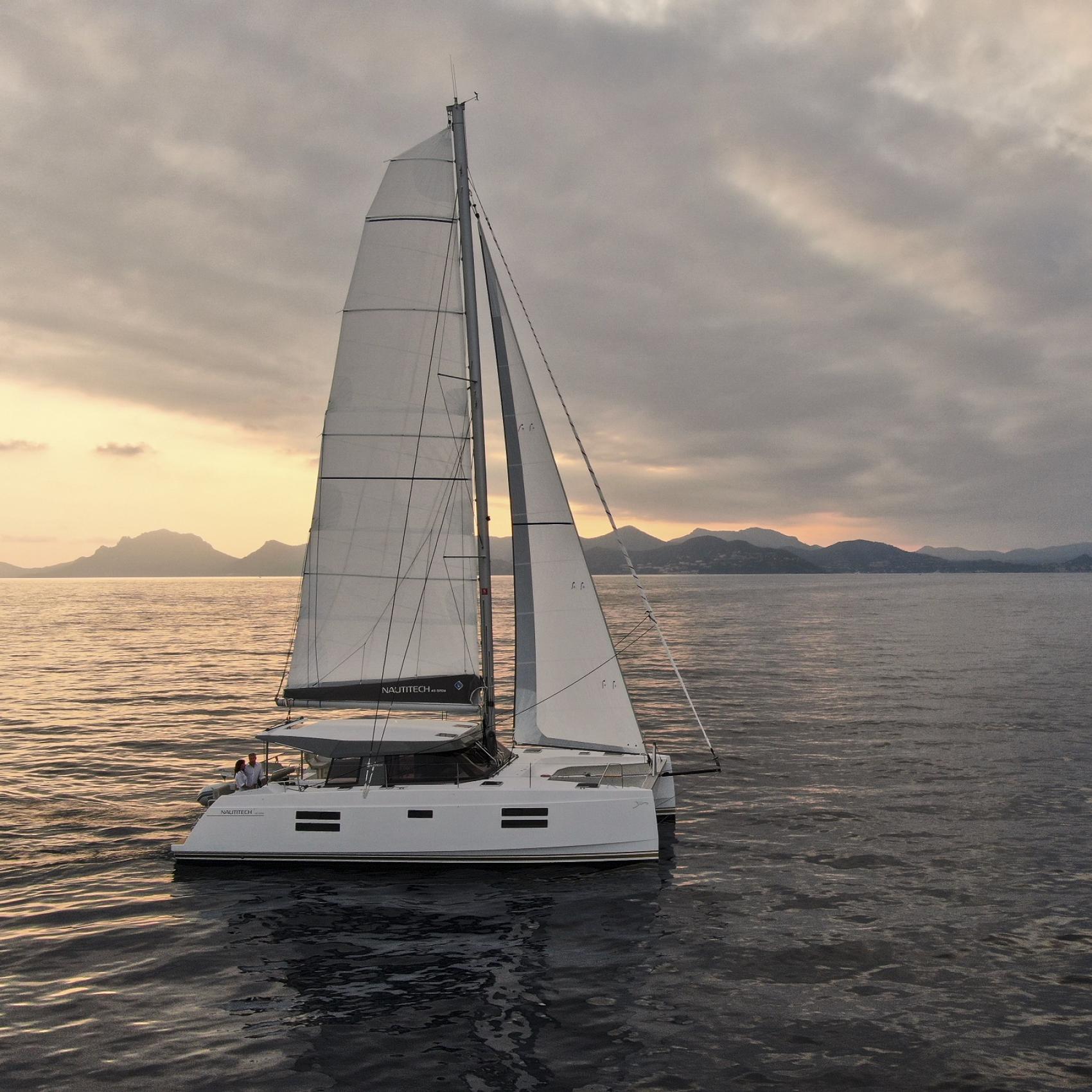 New Sail Catamaran for Sale 2023 Nautitech 40 Open Boat Highlights