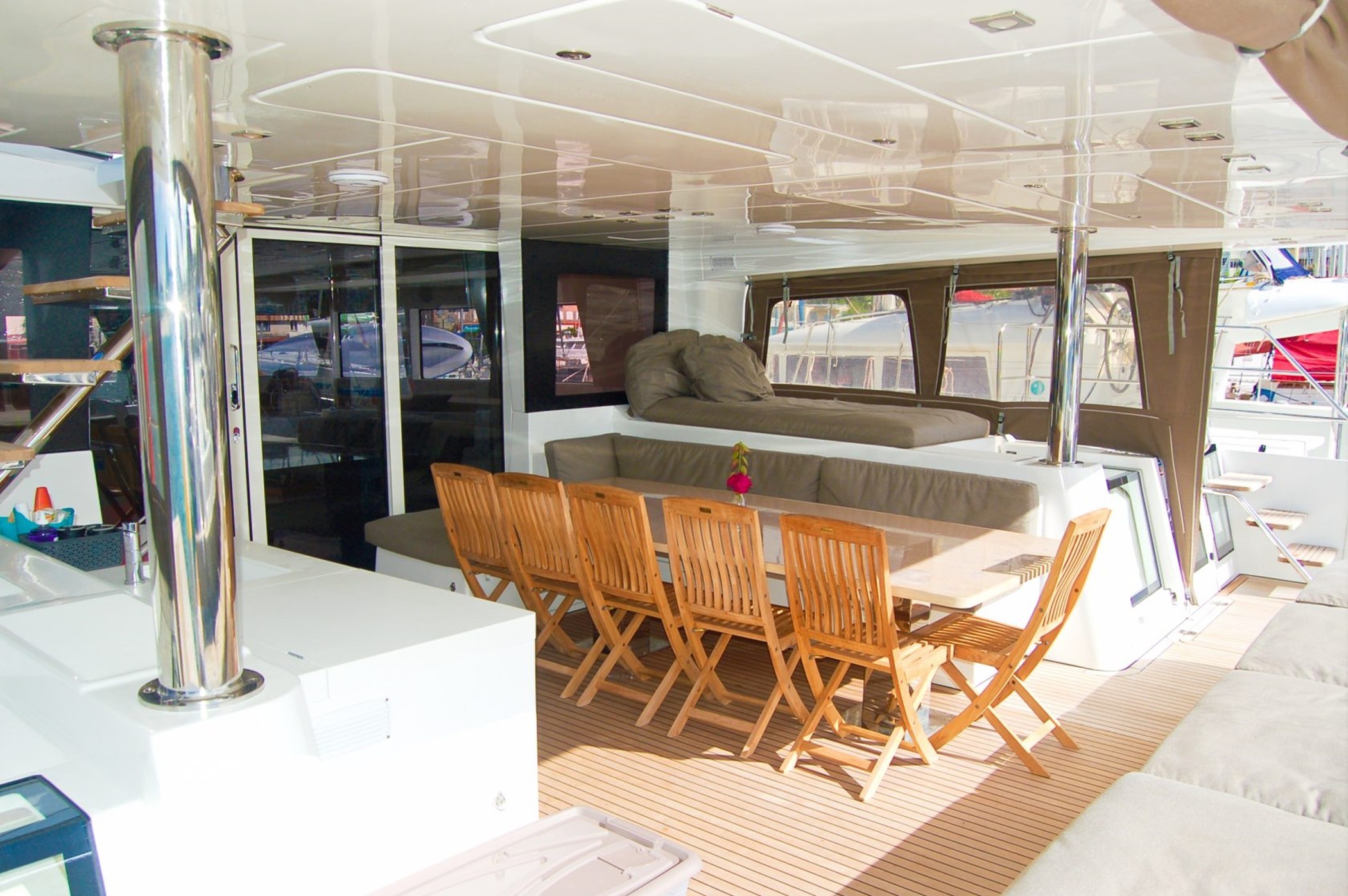 Used Sail Catamaran for Sale 2016 Lagoon 620  Deck & Equipment