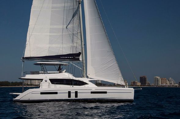 Used Sail Catamaran for Sale 2019 Leopard 58 Boat Highlights