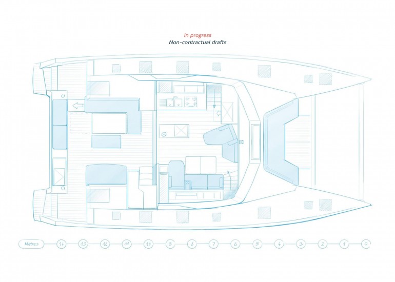 New Sail Catamaran for Sale 2022 NEW 51 Boat Highlights