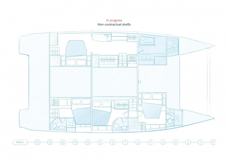 New Sail Catamaran for Sale 2022 NEW 51 Boat Highlights