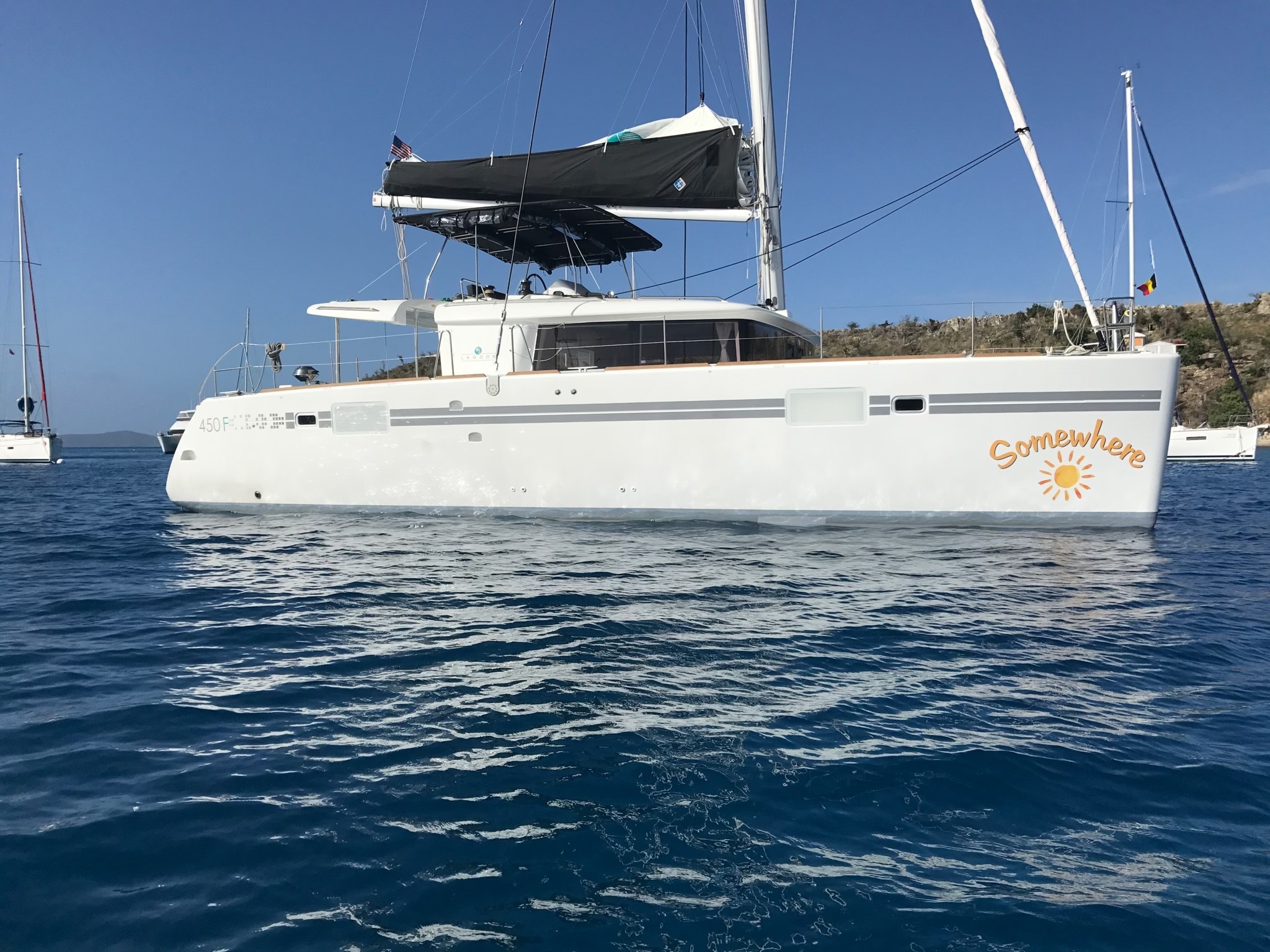 Used Sail Catamaran for Sale 2018 Lagoon 450 Boat Highlights