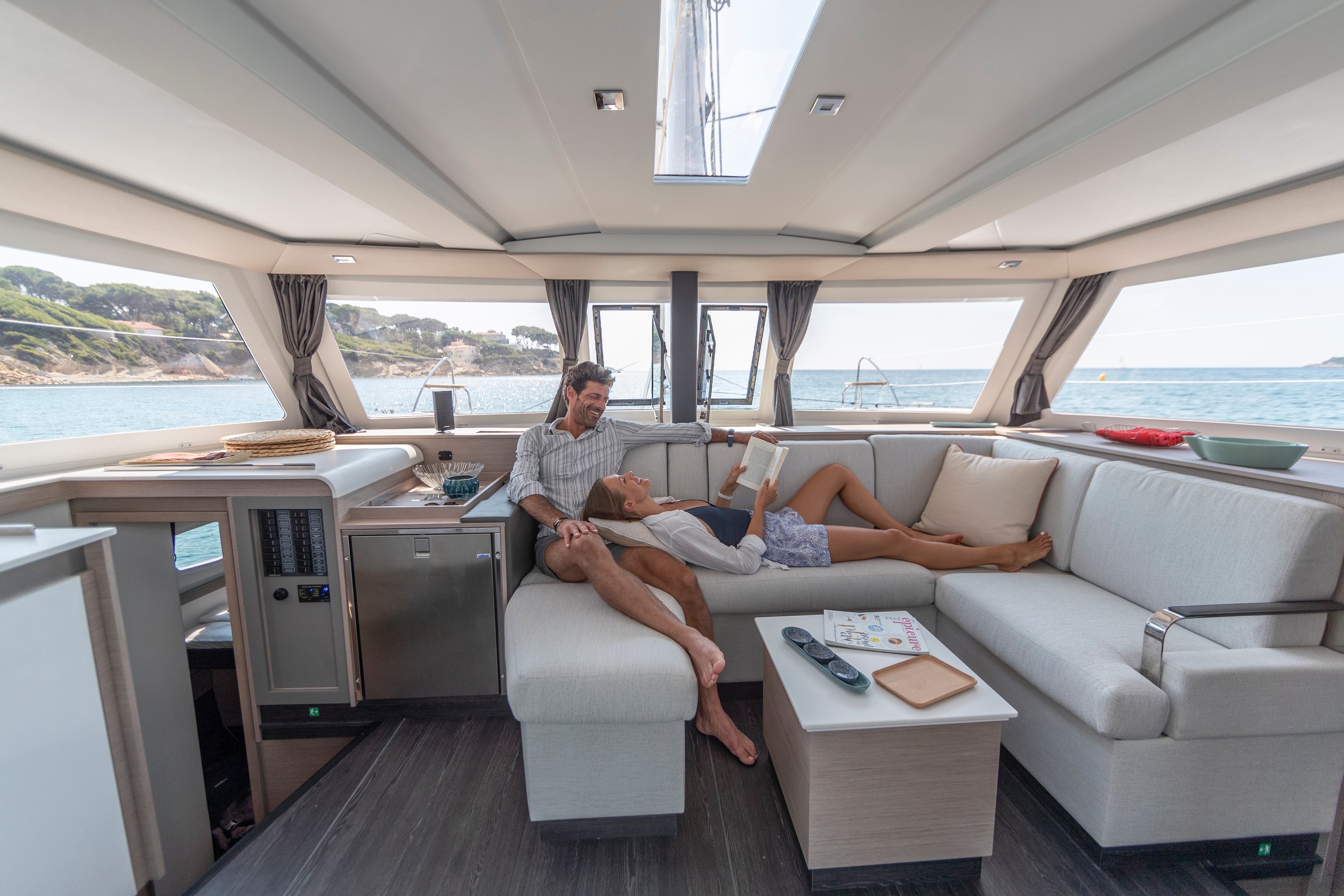New Sail Catamaran for Sale 2021 ISLA 40 MAESTRO Layout & Accommodations
