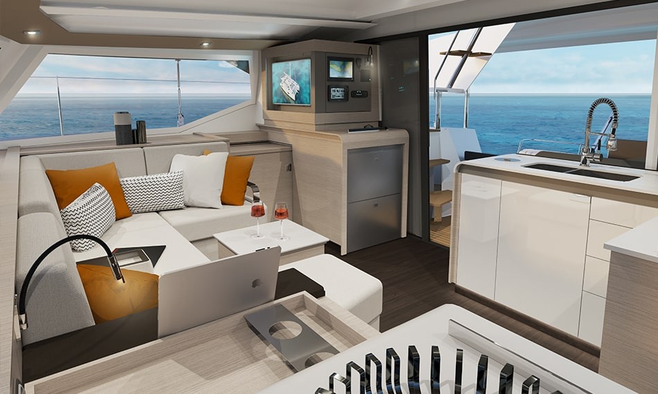 New Sail Catamaran for Sale 2021 ISLA 40 Galley