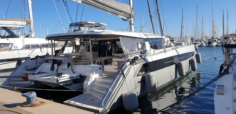 Used Sail Catamaran for Sale 2021 Privilege 580 Boat Highlights