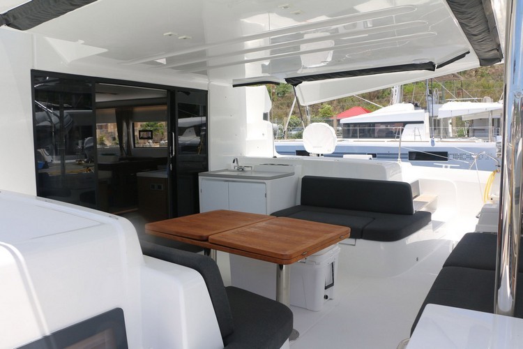 Used Sail Catamaran for Sale 2019 Lagoon 50 Deck & Equipment