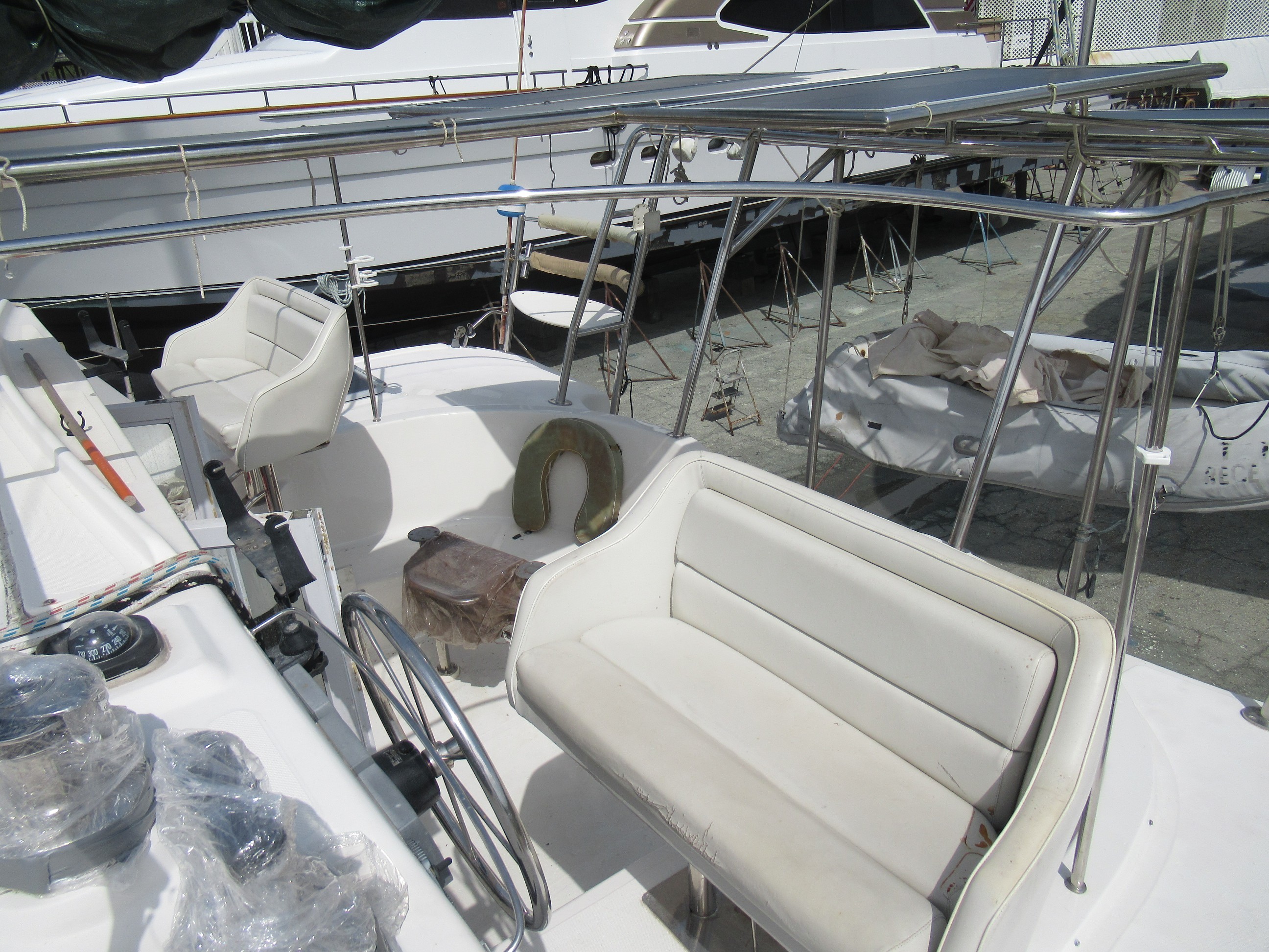 Used Sail Catamaran for Sale 2005 Jaguar 36 Deck & Equipment