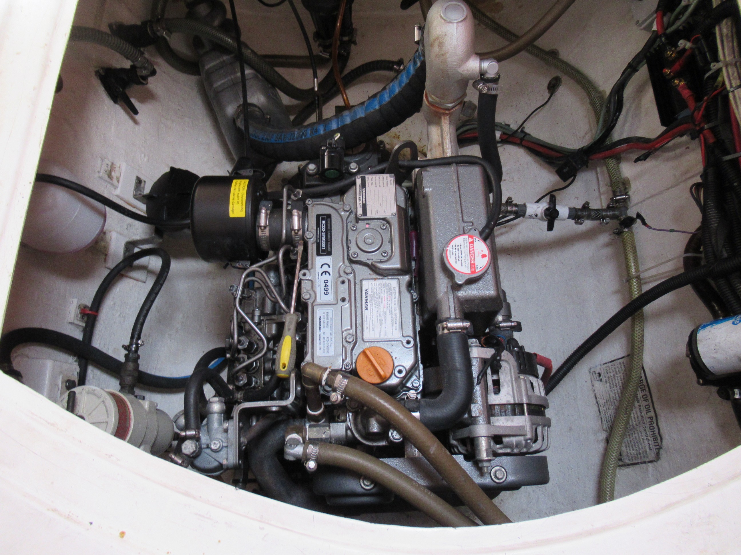 Used Sail Catamaran for Sale 2005 Jaguar 36 Engine & Mechanical