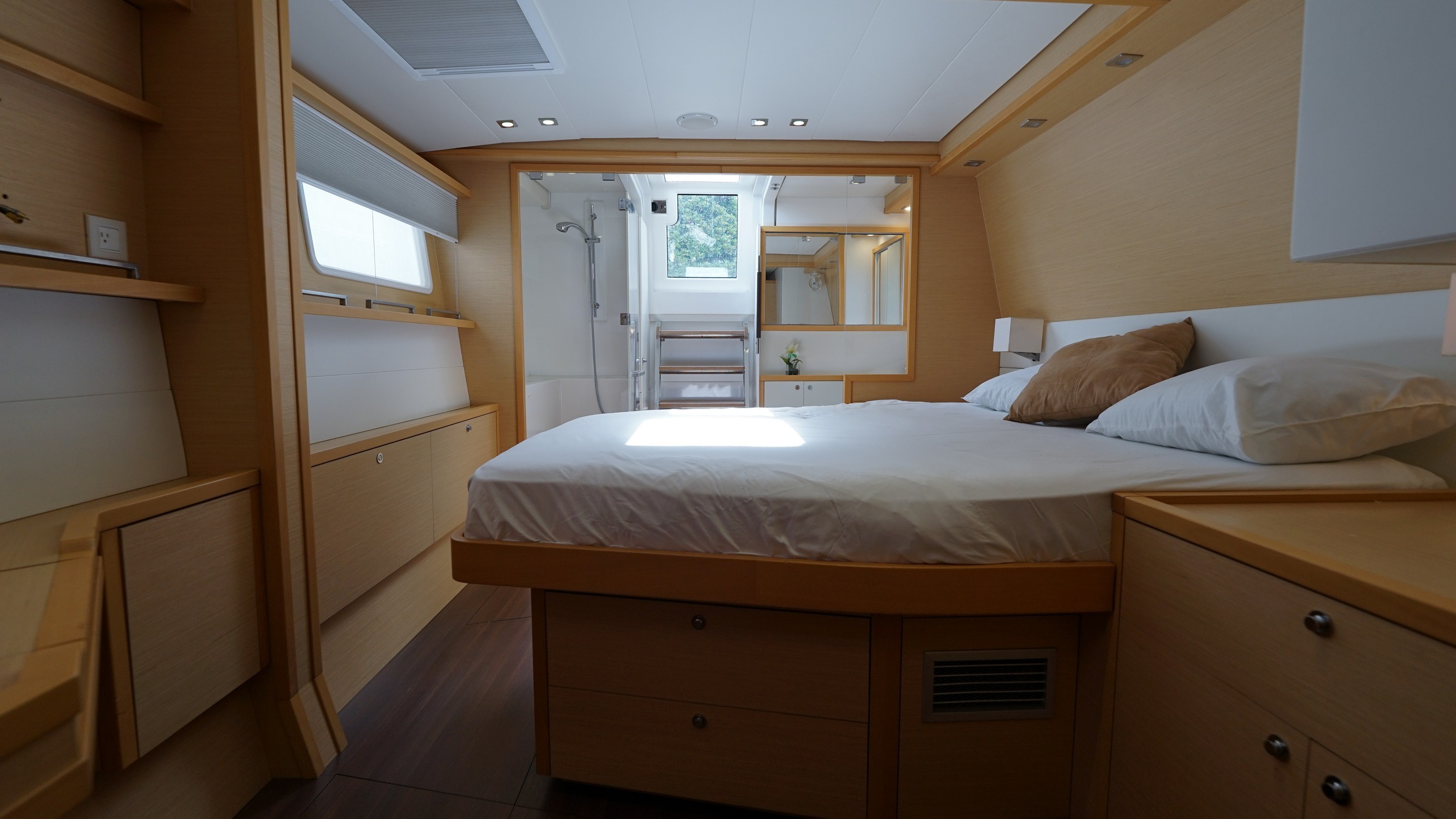 Used Sail Catamaran for Sale 2012 Lagoon 560 Layout & Accommodations
