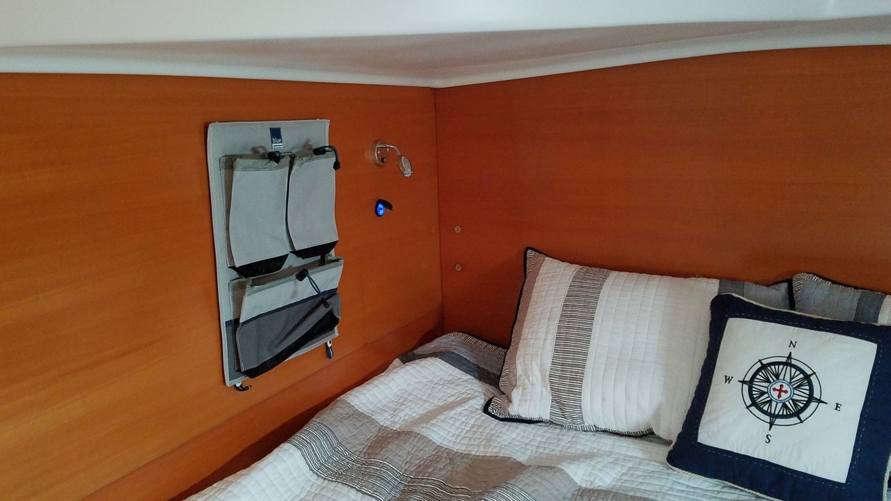 Used Sail Catamaran for Sale 2001 Lagoon 380 Layout & Accommodations