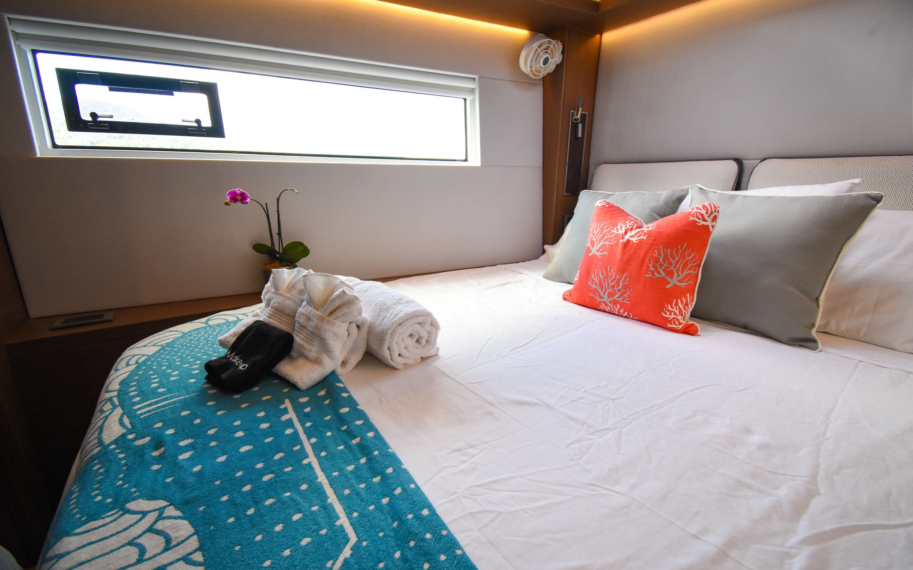 Used Sail Catamaran for Sale 2020 Lagoon 50 Layout & Accommodations