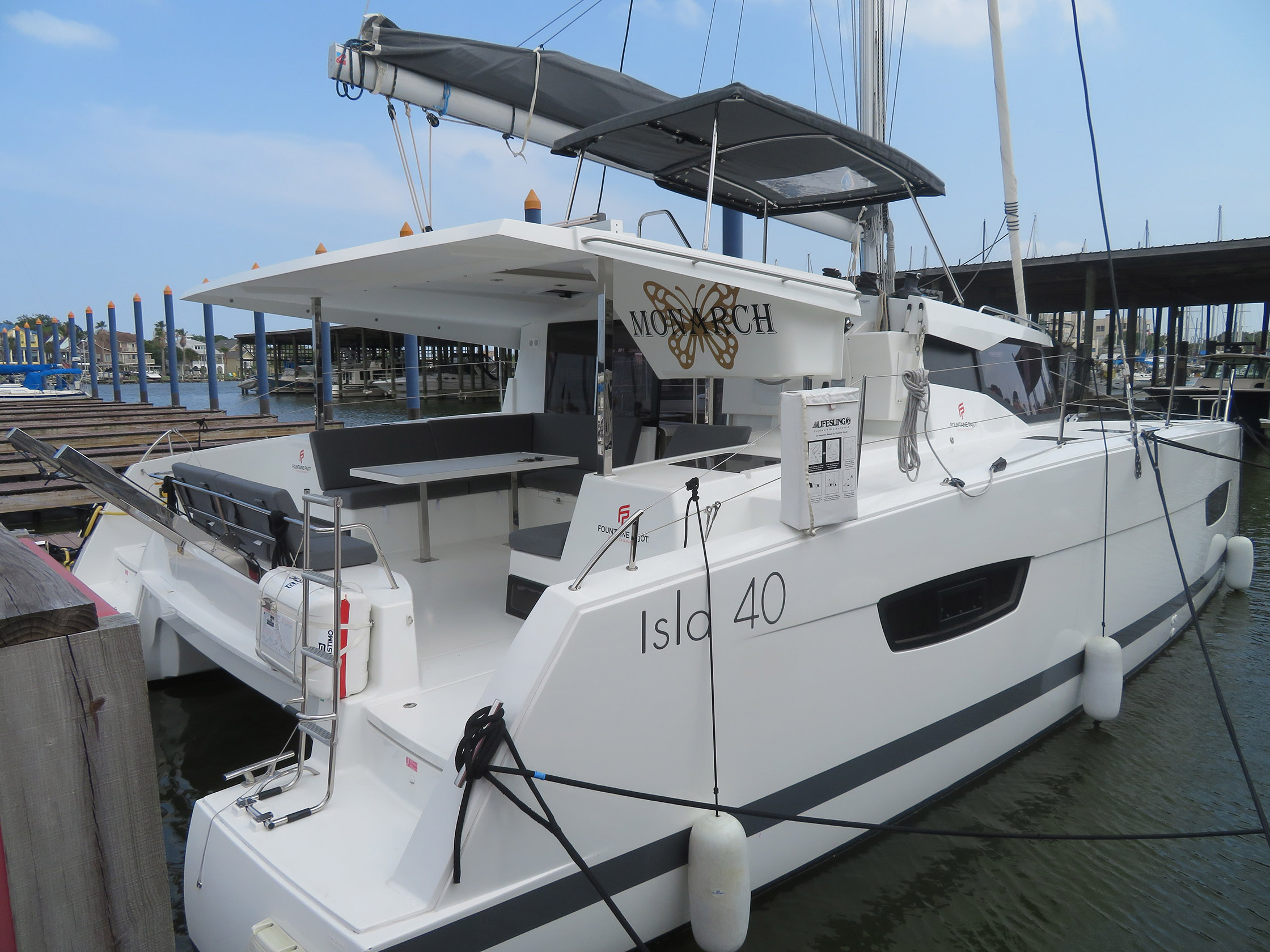 Used Sail Catamaran for Sale 2021 ISLA 40 Boat Highlights