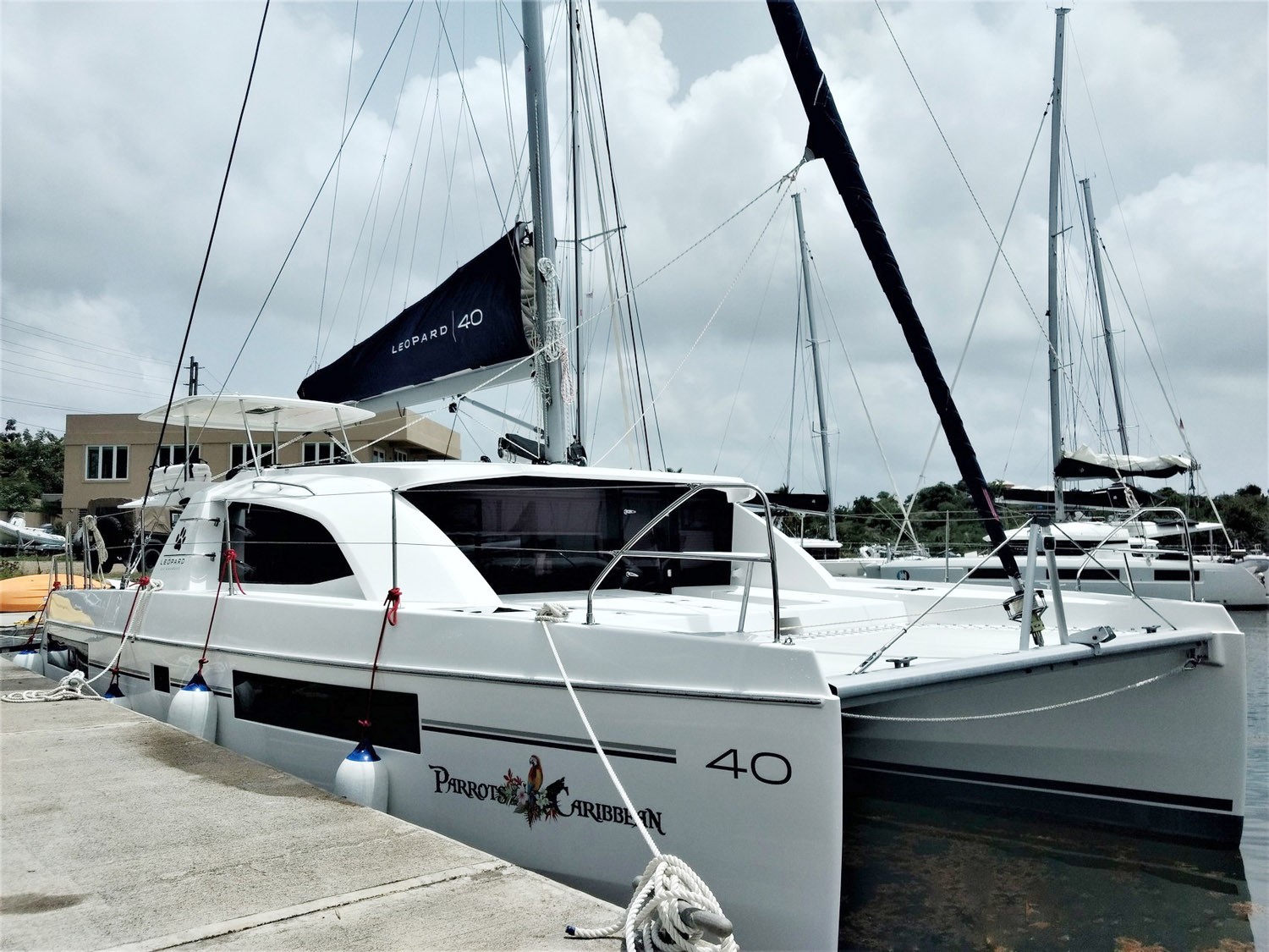 Used Sail Catamaran for Sale 2019 Leopard 40 Boat Highlights