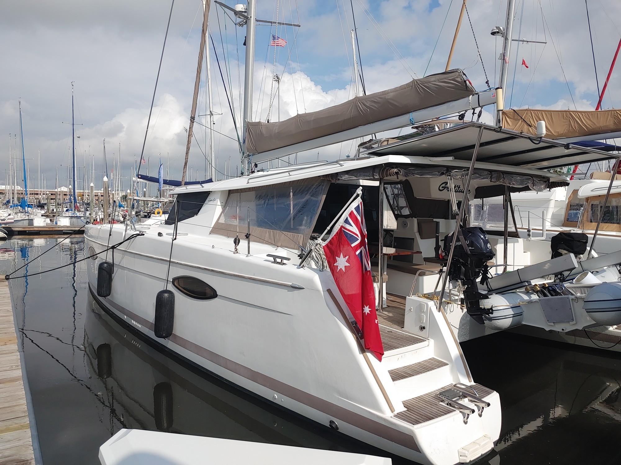 Used Sail Catamaran for Sale 2016 Helia 44 Boat Highlights
