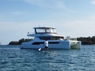 Used Power Catamaran for Sale 2020 Leopard 53 Powercat Boat Highlights