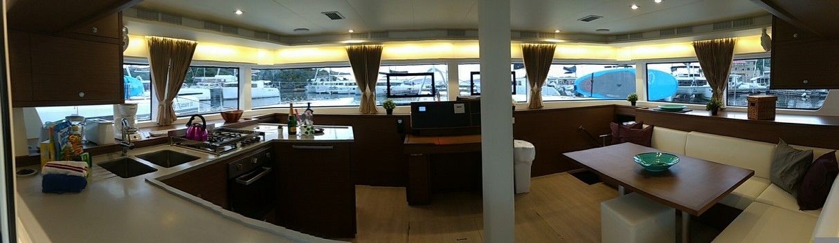 Used Sail Catamaran for Sale 2019 Lagoon 52 F Layout & Accommodations