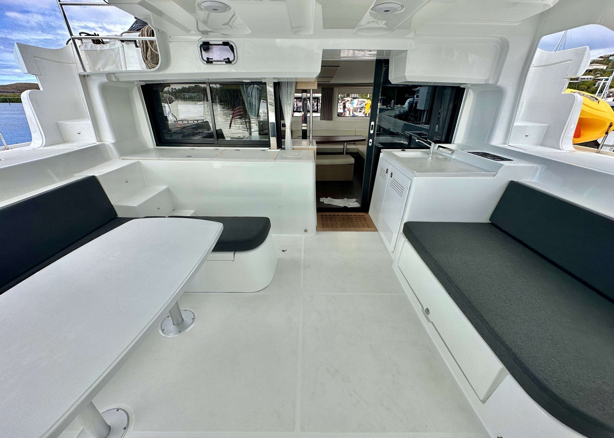 Used Sail Catamaran for Sale 2023 Lagoon 46 Layout & Accommodations