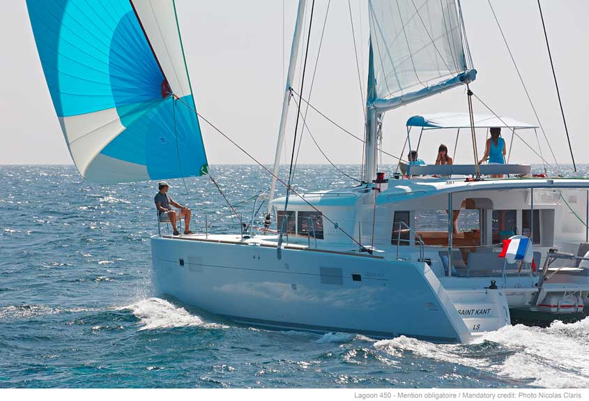 New Sail Catamaran for Sale 2012 Lagoon 450 Boat Highlights