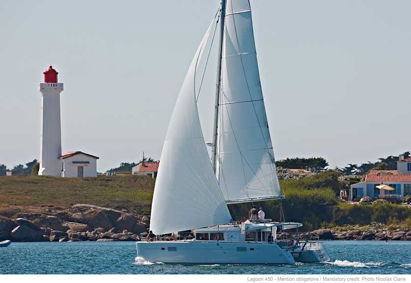 New Sail Catamaran for Sale 2012 Lagoon 450 Boat Highlights
