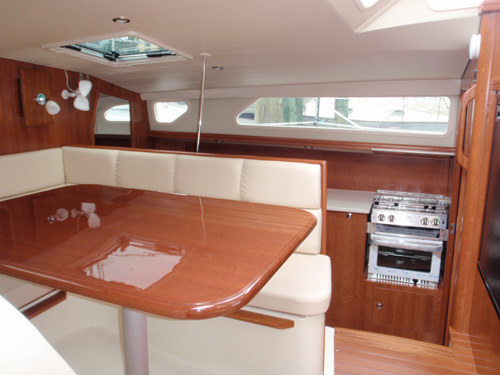 New Sail Catamaran for Sale 2012 Gemini 105Mc Layout & Accommodations