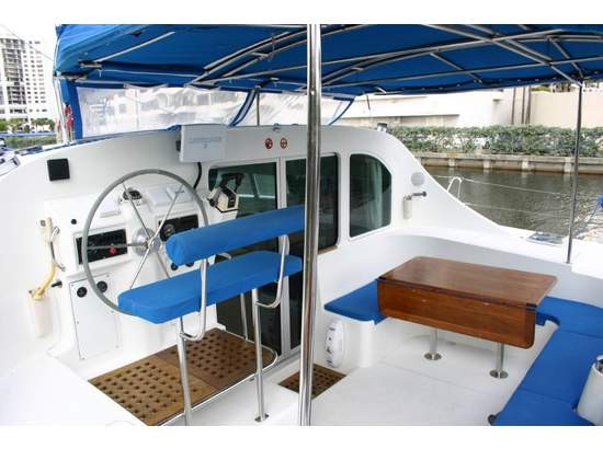 Used Sail Catamaran for Sale 2000 Lagoon 410 Deck & Equipment