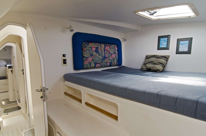 Used Sail Catamaran for Sale 1995 Norseman 400 Layout & Accommodations