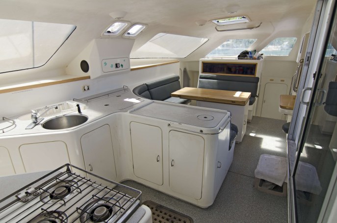 Used Sail Catamaran for Sale 1995 Norseman 400 Galley