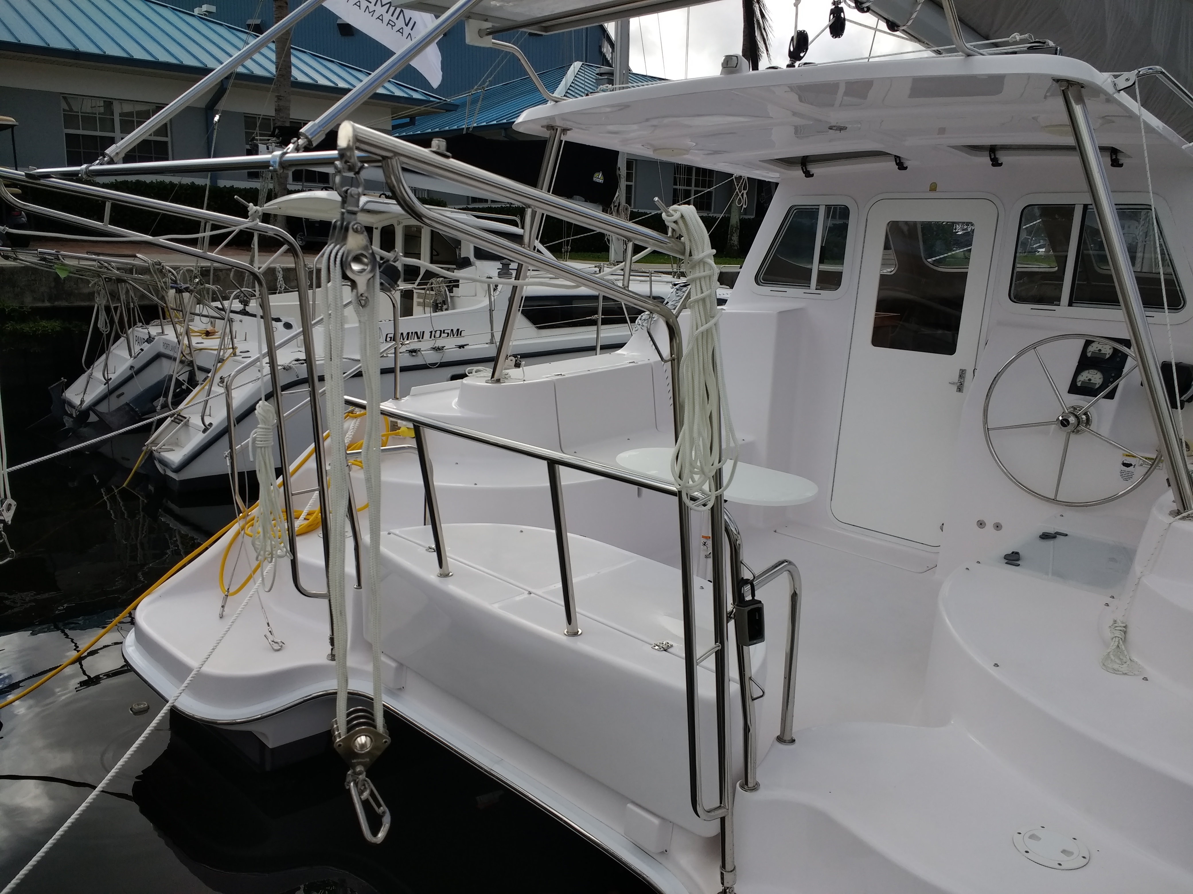 New Sail Catamaran for Sale 2016 Legacy 35 Deck & Equipment