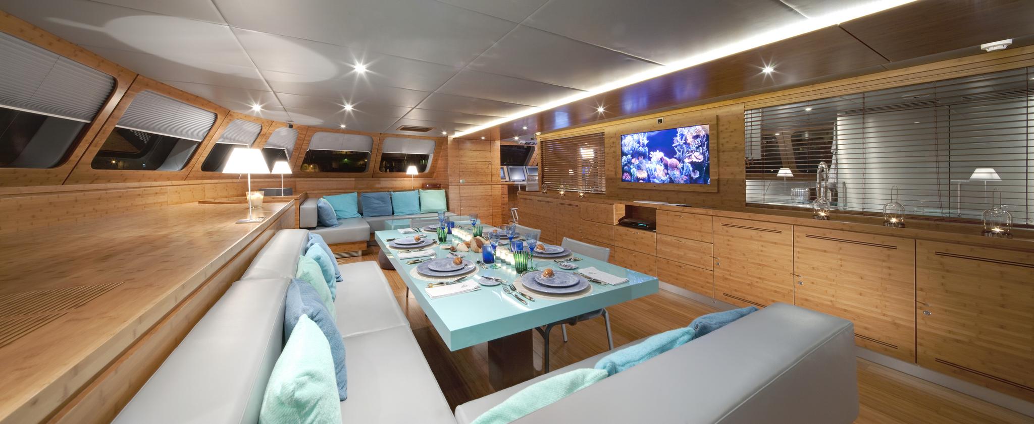 Launched Sail Catamaran for Sale  Sunreef 114 Layout & Accommodations