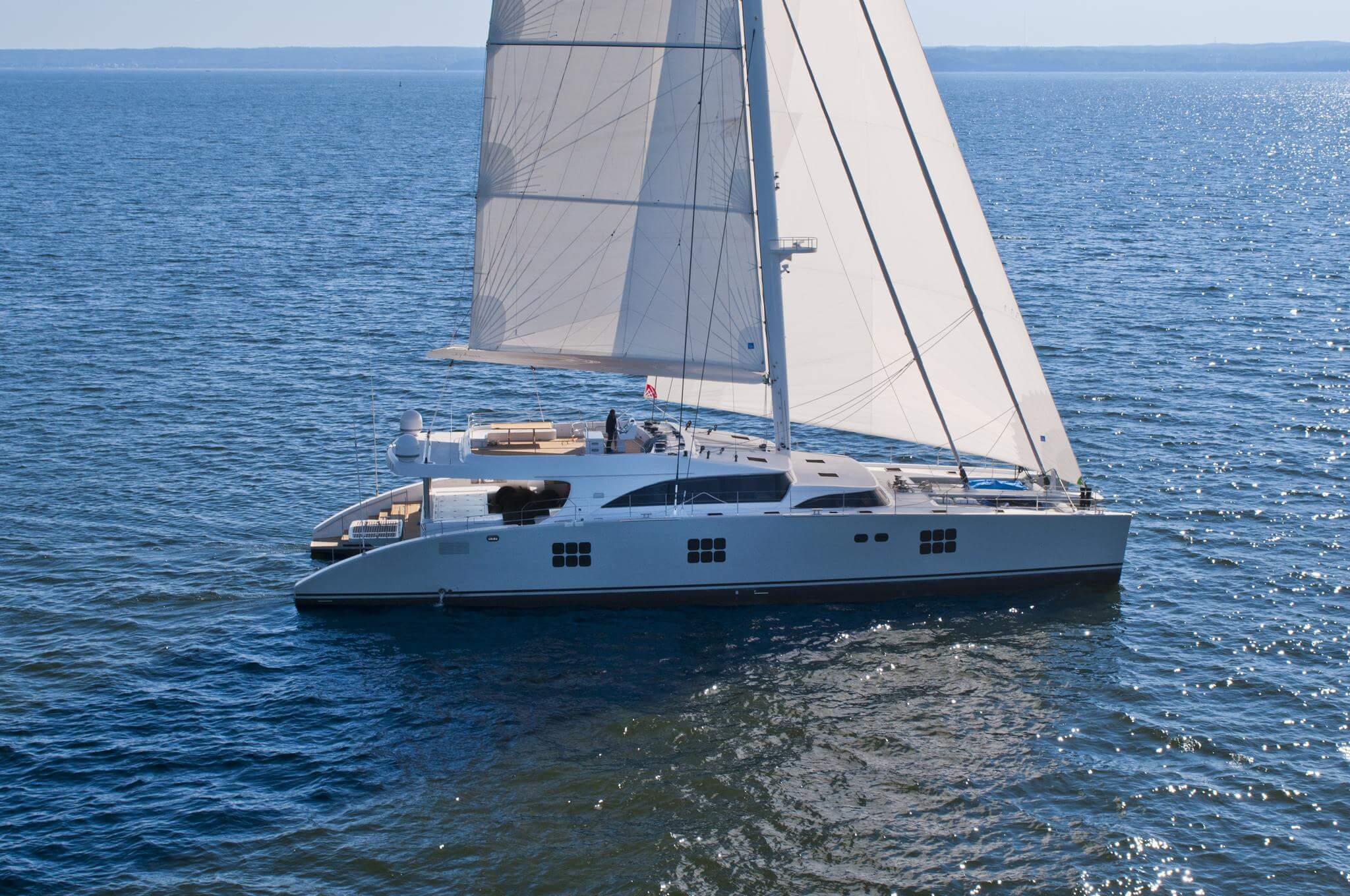Launched Sail Catamaran for Sale 2009 Sunreef 102 Boat Highlights