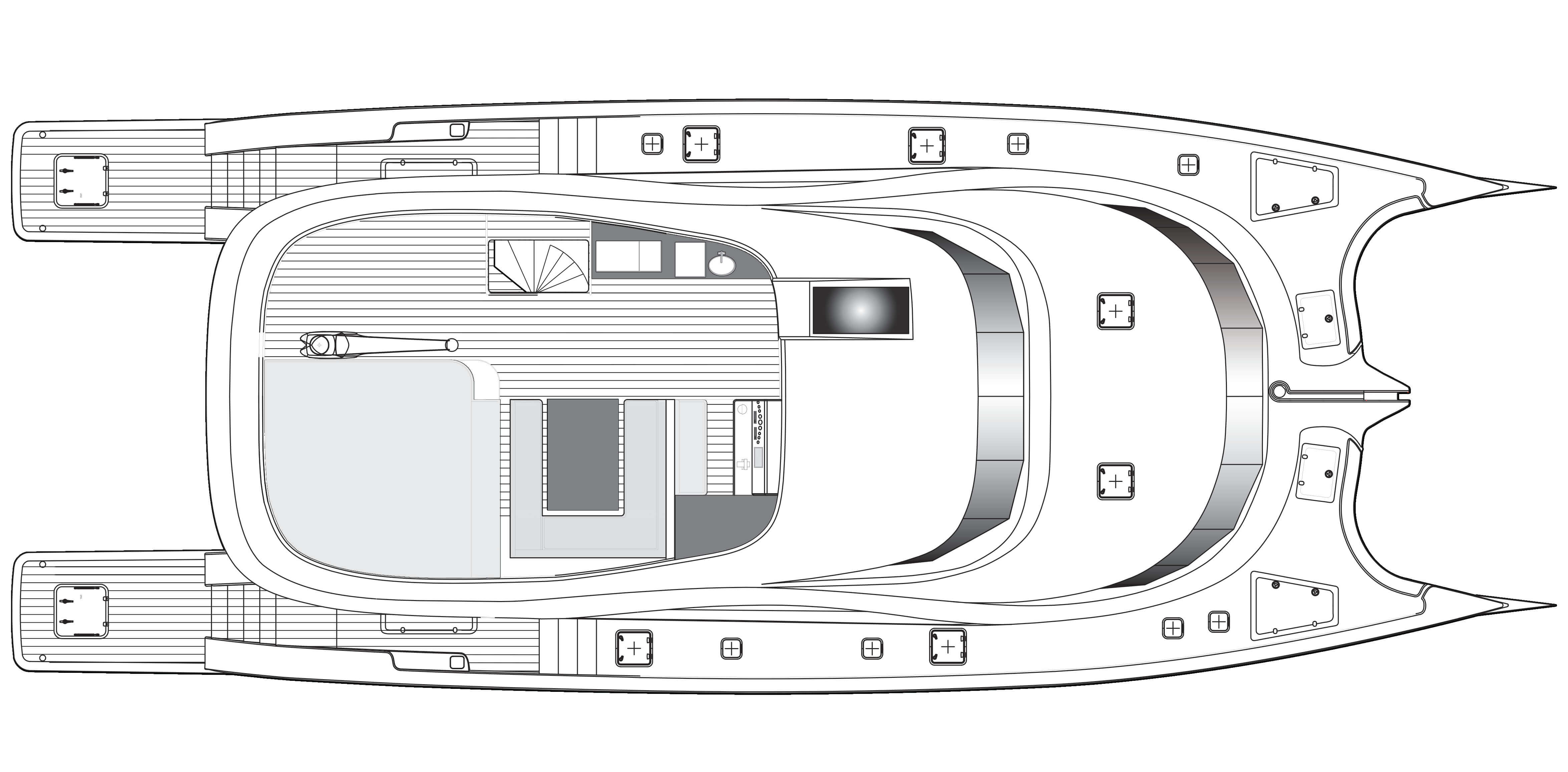 Launched Power Catamaran for Sale  70 Sunreef Power Boat Highlights