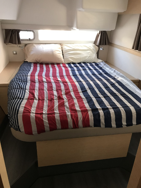 Used Sail Catamaran for Sale 2015 Helia 44 Layout & Accommodations