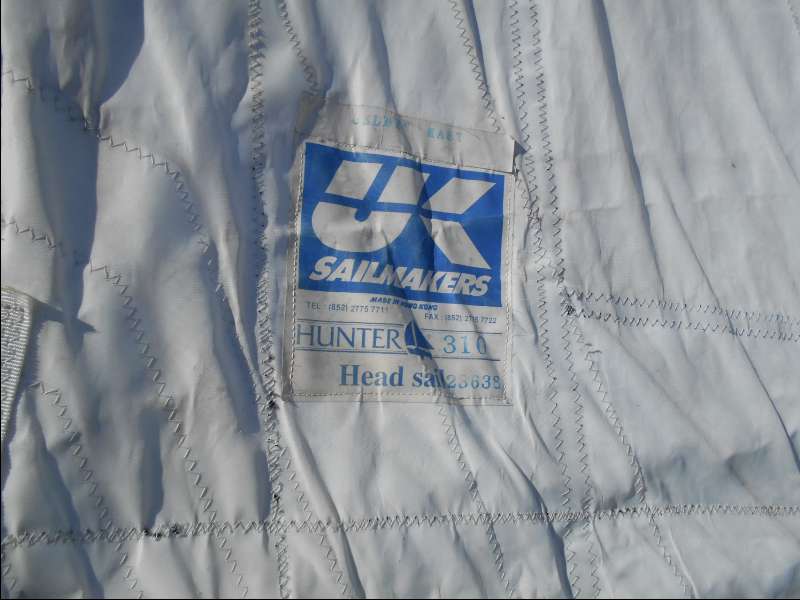 Used Sail Monohull for Sale 2000 Hunter 310 Sails & Rigging