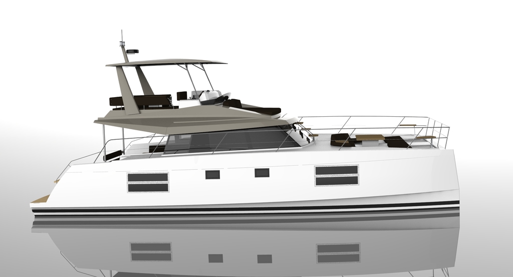 New Power Catamaran for Sale  Nautitech 47 Boat Highlights