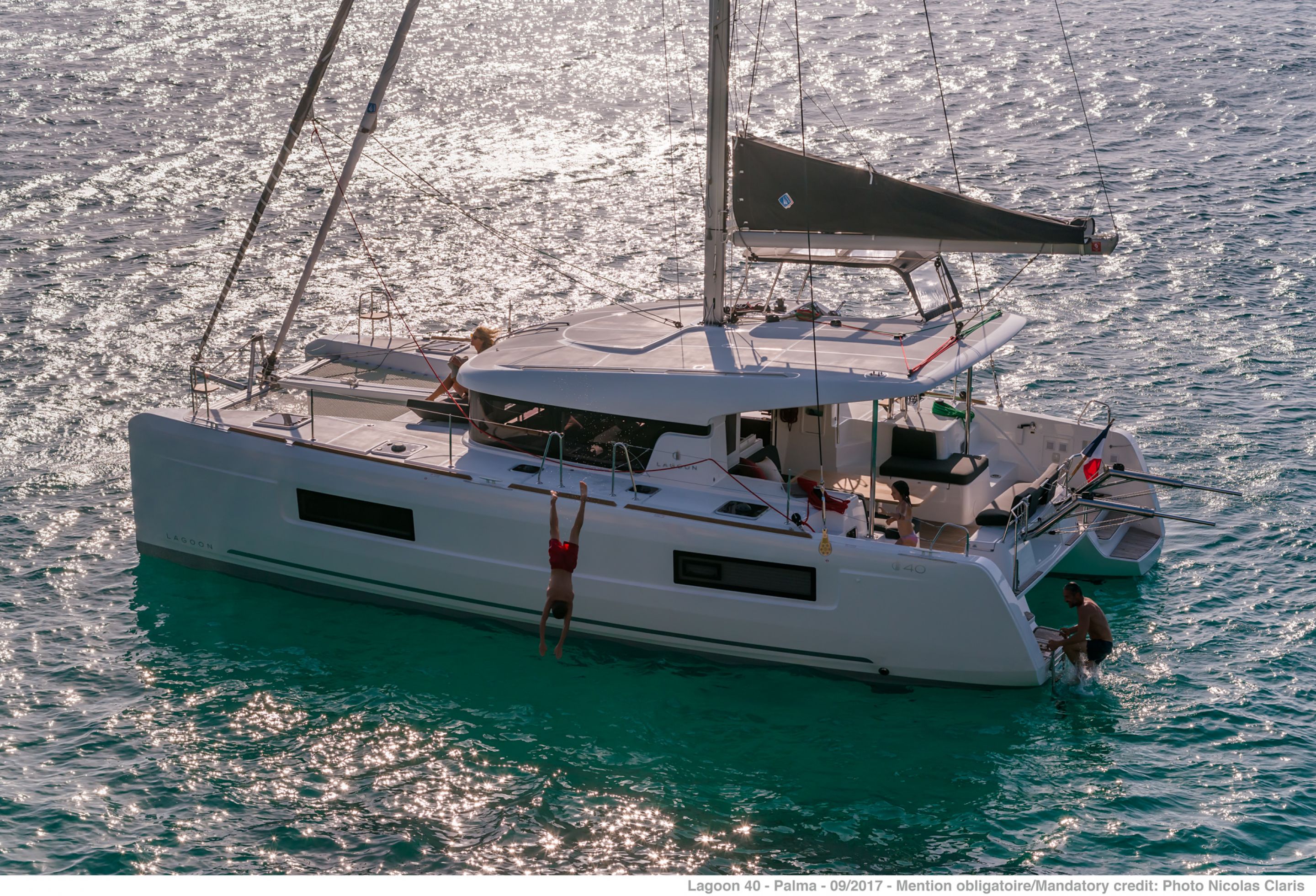 New Sail Catamaran for Sale  Lagoon 40 Boat Highlights