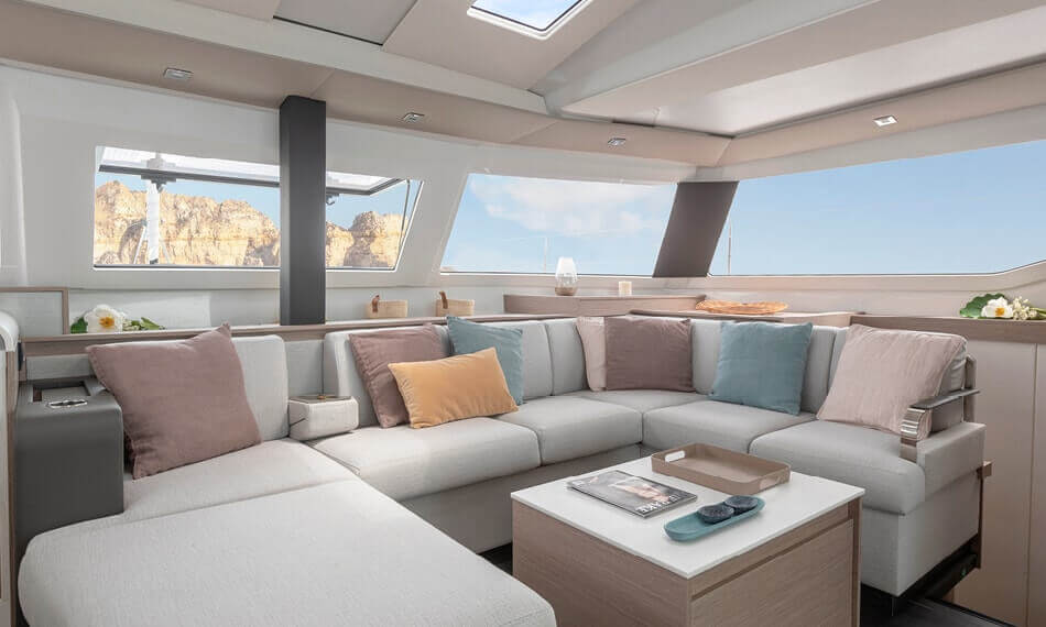 New Sail Catamaran for Sale 2021 Elba 45 Layout & Accommodations
