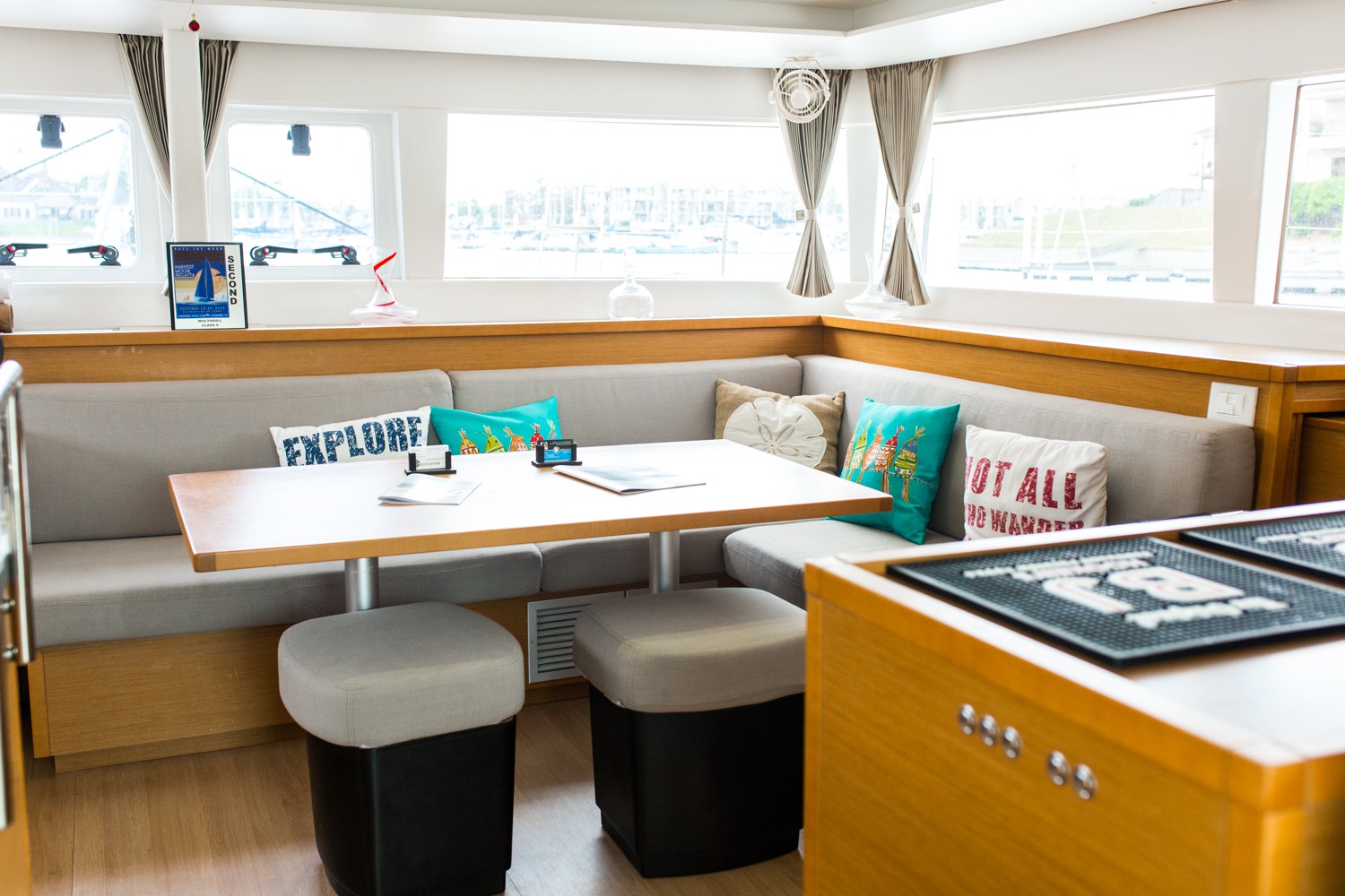 Used Sail Catamaran for Sale 2015 Lagoon 450 Layout & Accommodations