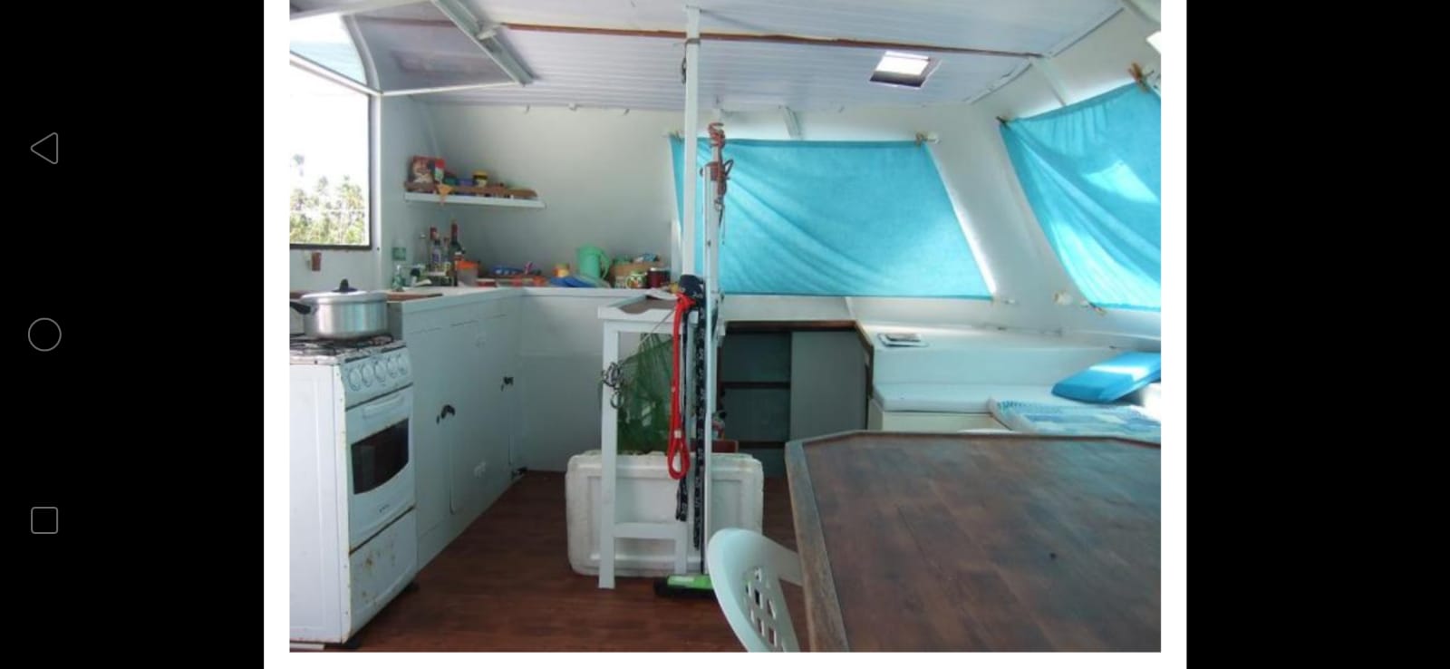 Used Sail Catamaran for Sale 2009 Sourisse Layout & Accommodations
