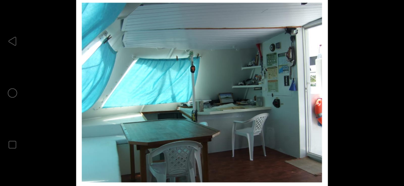 Used Sail Catamaran for Sale 2009 Sourisse Layout & Accommodations