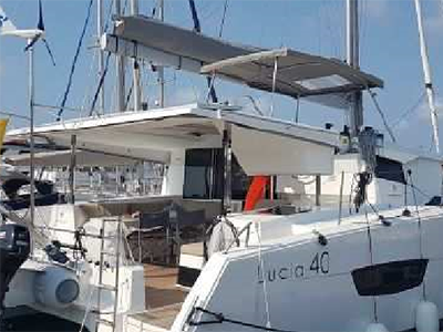 Used Power Catamarans for Sale 2017 LUCIA 40
